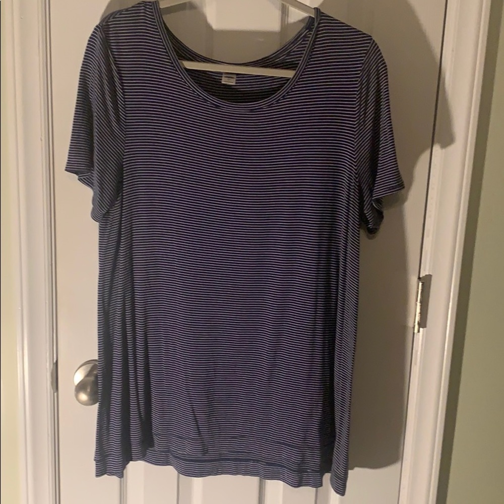 Stripped old navy shirt